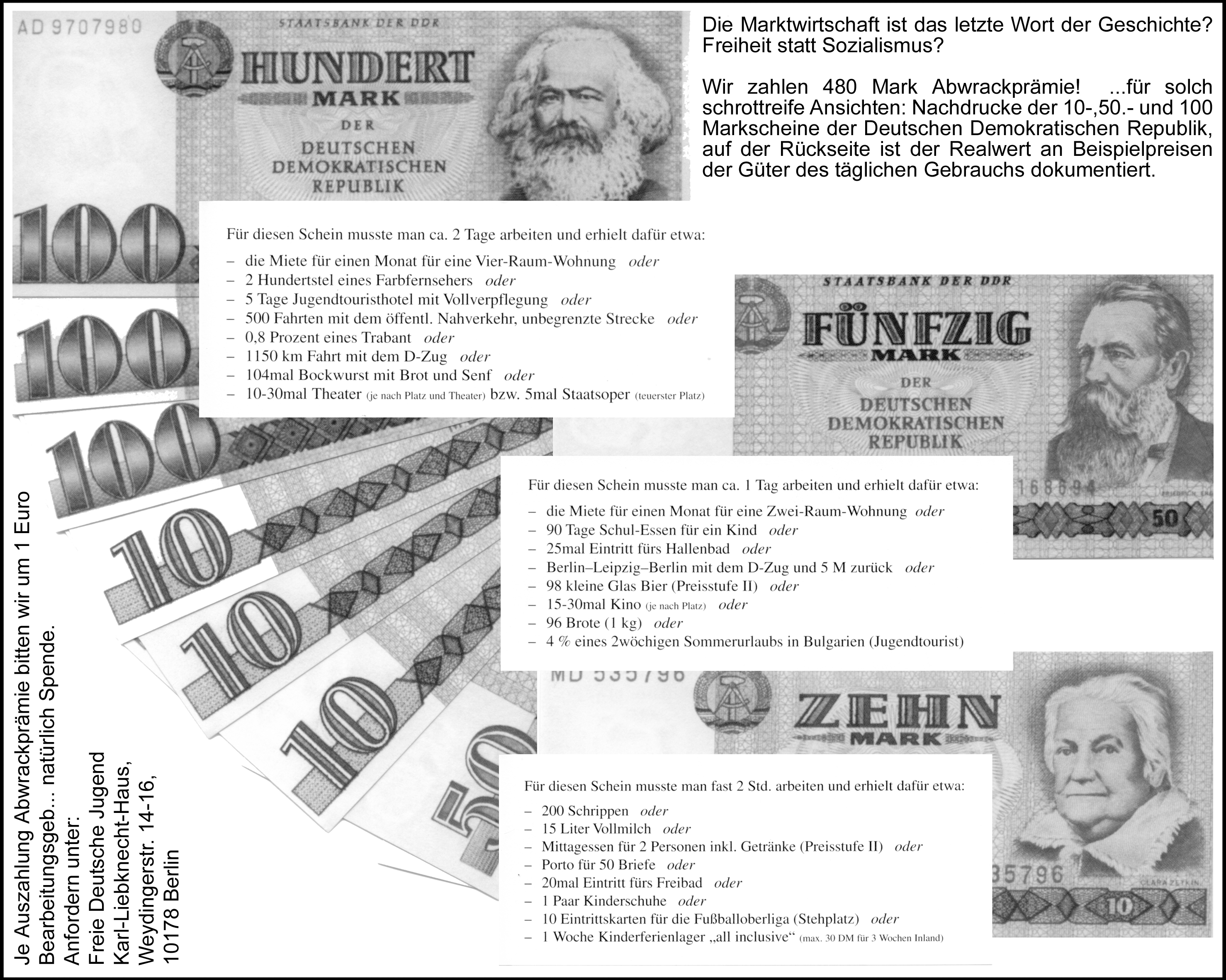 DDR Geldscheine