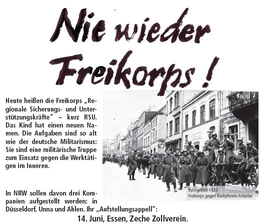 Nie wieder Freikorps