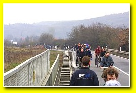 [Ostermarsch 2003 - Leipzig nach Nordhausen]