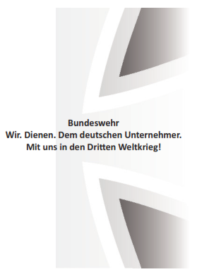 Gruppe Rhein/Ruhr zur Bundeswehr auf einer Ausbildungsmesse in Oberhausen